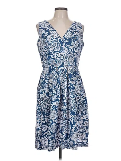 Pre-owned Van Heusen Casual Dress In Blue
