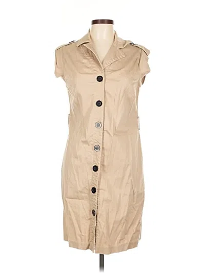 Pre-owned Van Heusen Casual Dress In Brown