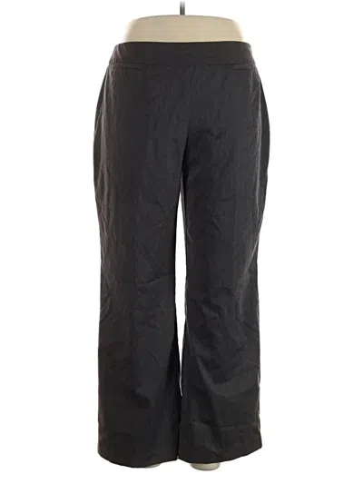 Pre-owned Van Heusen Casual Pants In Black