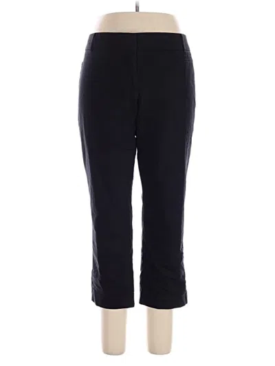 Pre-owned Van Heusen Casual Pants In Black