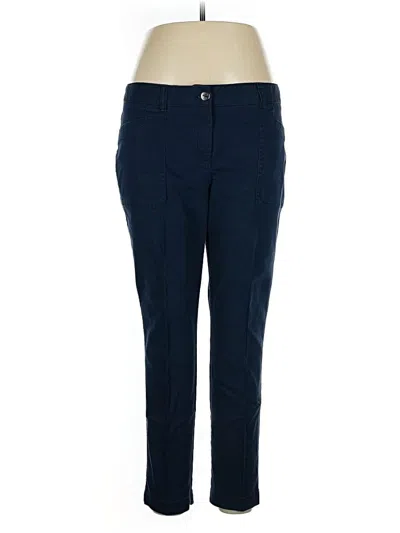 Pre-owned Van Heusen Casual Pants In Blue