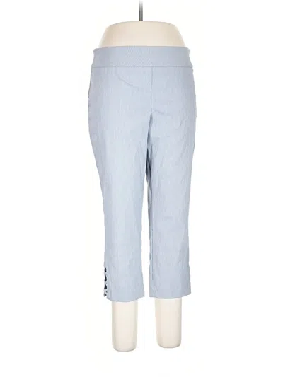 Pre-owned Van Heusen Casual Pants In Blue