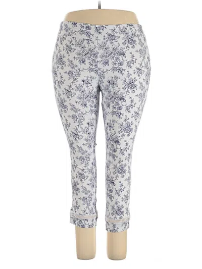 Pre-owned Van Heusen Casual Pants In Blue