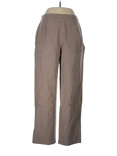 Pre-owned Van Heusen Casual Pants In Brown