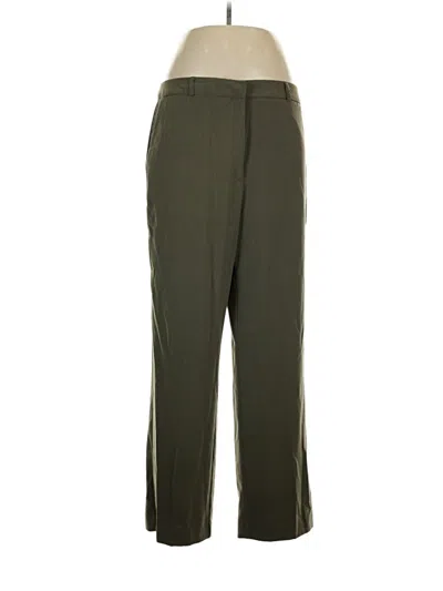 Pre-owned Van Heusen Casual Pants In Green