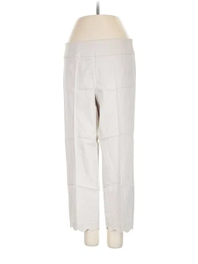 Pre-owned Van Heusen Casual Pants In Ivory