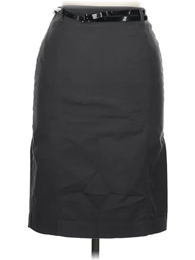 Pre-owned Van Heusen Casual Skirt In Black