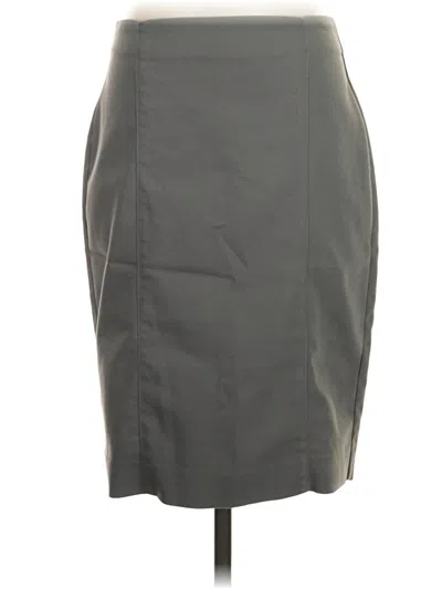 Pre-owned Van Heusen Casual Skirt In Gray