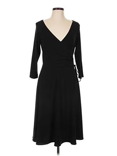 Pre-owned Van Heusen Cocktail Dress In Black
