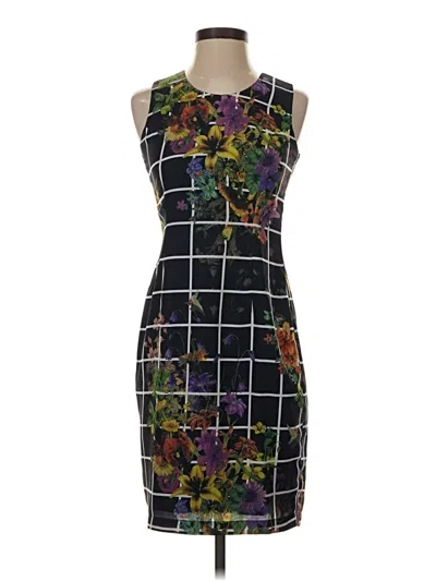 Pre-owned Van Heusen Cocktail Dress In Black