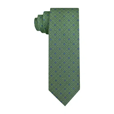 Van Heusen Dots Tie In Green