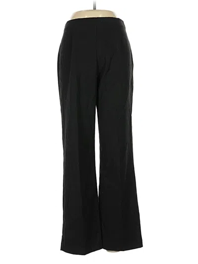 Pre-owned Van Heusen Dress Pants In Black