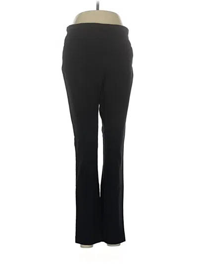 Pre-owned Van Heusen Dress Pants In Black