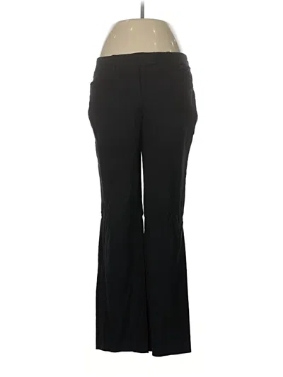 Pre-owned Van Heusen Dress Pants In Black