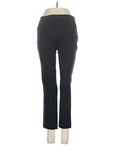 Pre-owned Van Heusen Dress Pants In Black