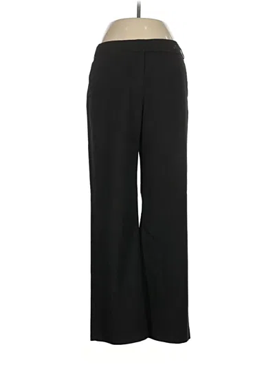 Pre-owned Van Heusen Dress Pants In Black
