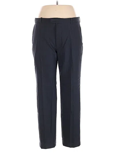 Pre-owned Van Heusen Dress Pants In Blue