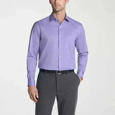 Van Heusen Everyday Defense Stain Shield Mens Dress Shirt In Purple
