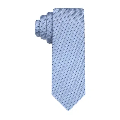 Van Heusen Extra Long Geometric Tie In Blue