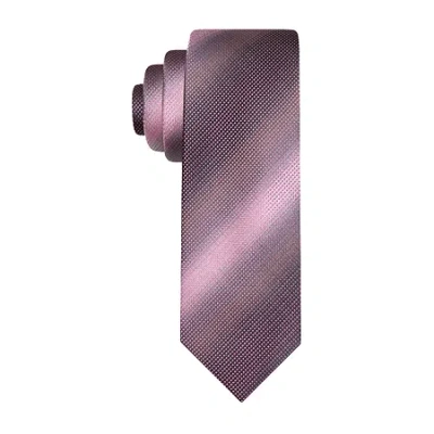 Van Heusen Extra Long Geometric Tie In Pink
