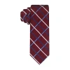 Van Heusen Extra Long Grid Tie In Red