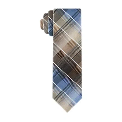 Van Heusen Extra Long Plaid Tie In Multi