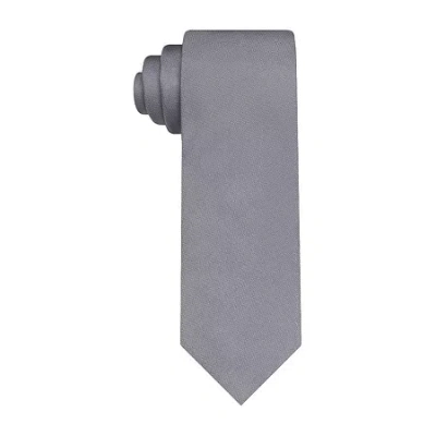Van Heusen Extra Long Tie In Gray