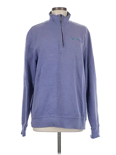Pre-owned Van Heusen Fleece Jacket In Blue