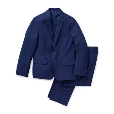 Van Heusen Flex Little & Big Kid Boys 2-pc. Pant Suit In Blue