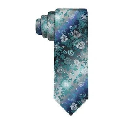 Van Heusen Floral Tie In Blue