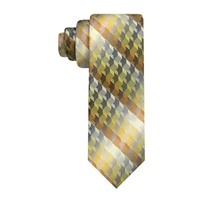 Van Heusen Geometric Tie In Green