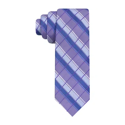 Van Heusen Grid Tie In Purple