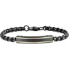 Van Heusen Id Tag Box Chain Bracelet