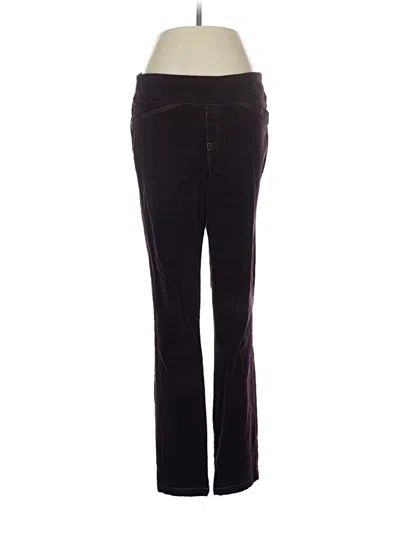 Pre-owned Van Heusen Jeggings In Burgundy