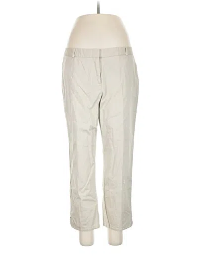 Pre-owned Van Heusen Khaki Pant In Ivory