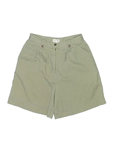 Pre-owned Van Heusen Khaki Shorts In Green
