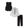 Van Heusen Little & Big Kid Boys 4-pc. Suit Set In Multi