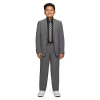 Van Heusen Little & Big Kid Boys Regular Fit Suit Jacket In Gray
