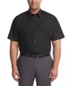 VAN HEUSEN MEN'S BIG & TALL POPLIN SHORT SLEEVE DRESS SHIRT