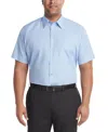 VAN HEUSEN MEN'S BIG & TALL POPLIN SHORT SLEEVE DRESS SHIRT