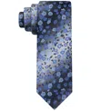 Van Heusen Men's Floral Shadow Tie In Blue