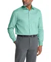 Van Heusen Men's Regular Fit Everyday Defense Dress Shirt In Green