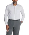 Van Heusen Men's Regular Fit Ultra Wrinkle Free Flex Collar Dress Shirt