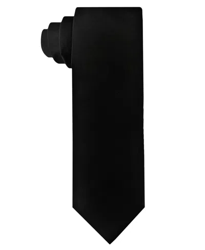 Van Heusen Men's Soft Solid Tie In Black