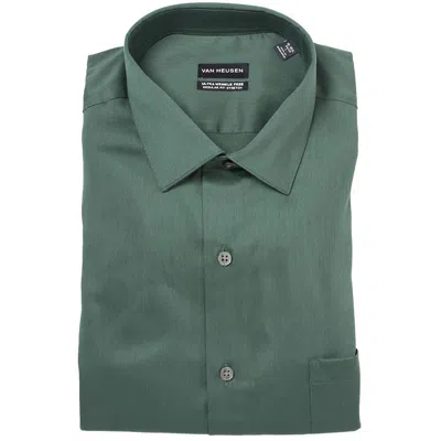 Van Heusen Mens Collar Poplin Button-down Shirt In Multi