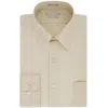 Van Heusen Mens Fitted Spread Collar Dress Shirt In White