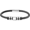 Van Heusen Ornament Leather Bracelet