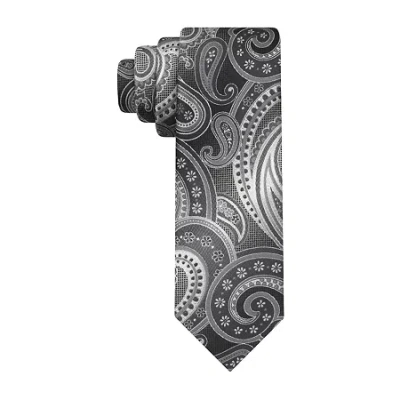 Van Heusen Paisley Tie In Gray