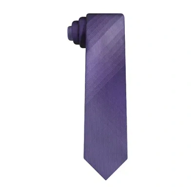 Van Heusen Panel Tie In Purple
