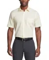 VAN HEUSEN POPLIN SOLID SHORT-SLEEVE DRESS SHIRT